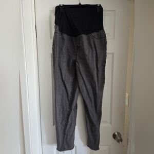 Isabelle black jeans maternity size 10